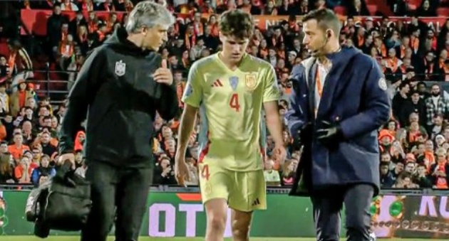 NÓNG! Pau Cubarsi rời tuyển Tây Ban Nha