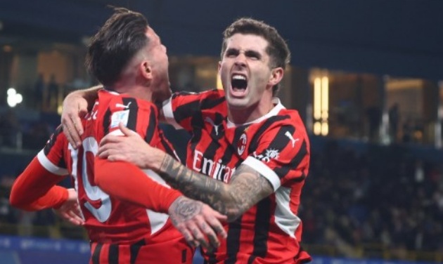 Conceicao thay người tuyệt đỉnh, Milan ngược dòng trước Inter giành Siêu cúp Ý